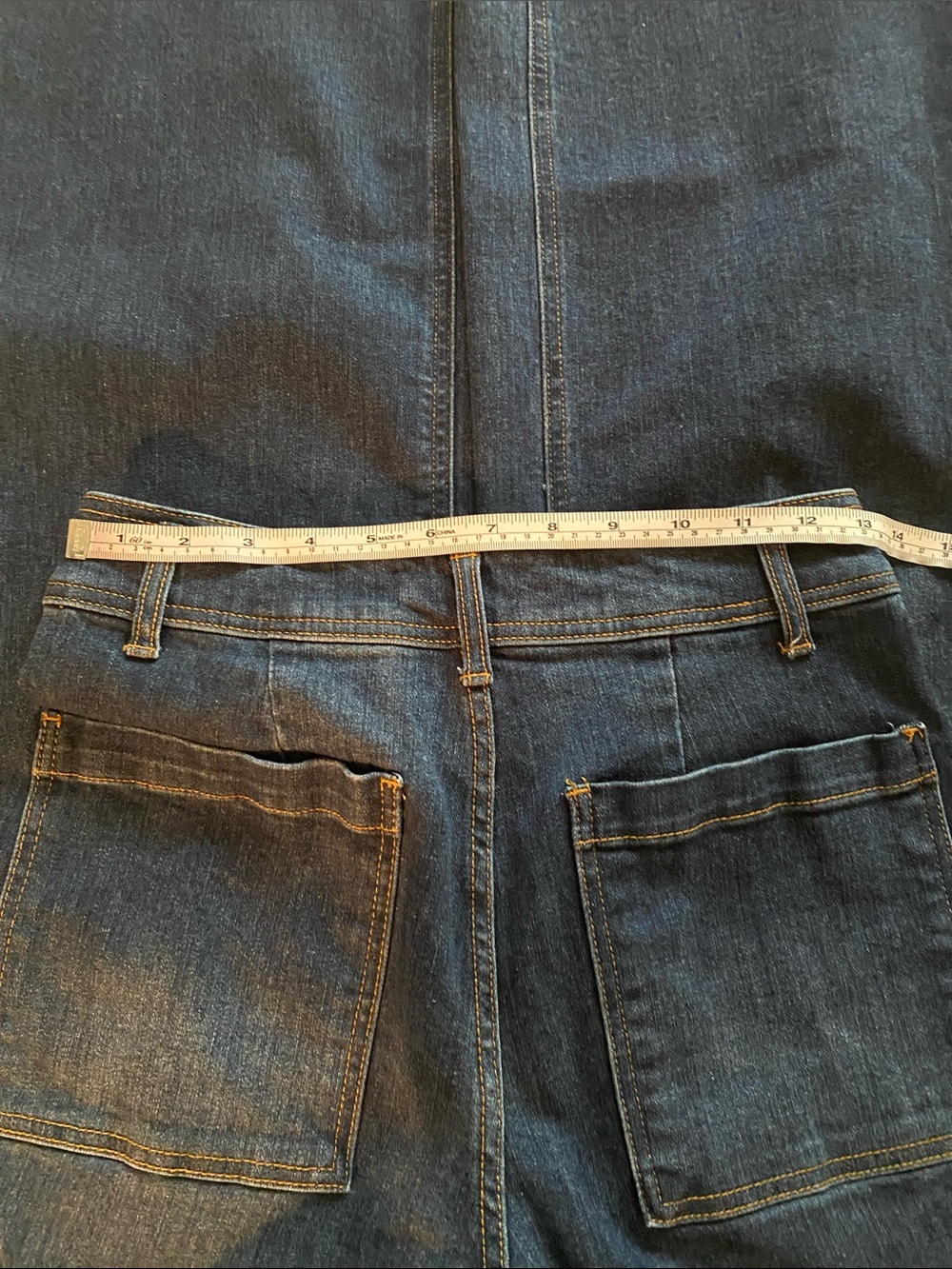 OAT New York jeans wide leg raw hem size 4/27 - Picture 6 of 6